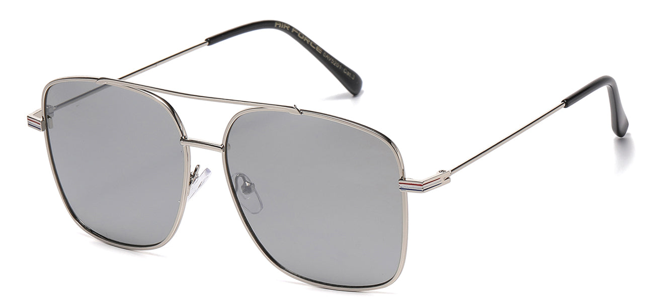 Air Force Square Metallic Aviator av5201