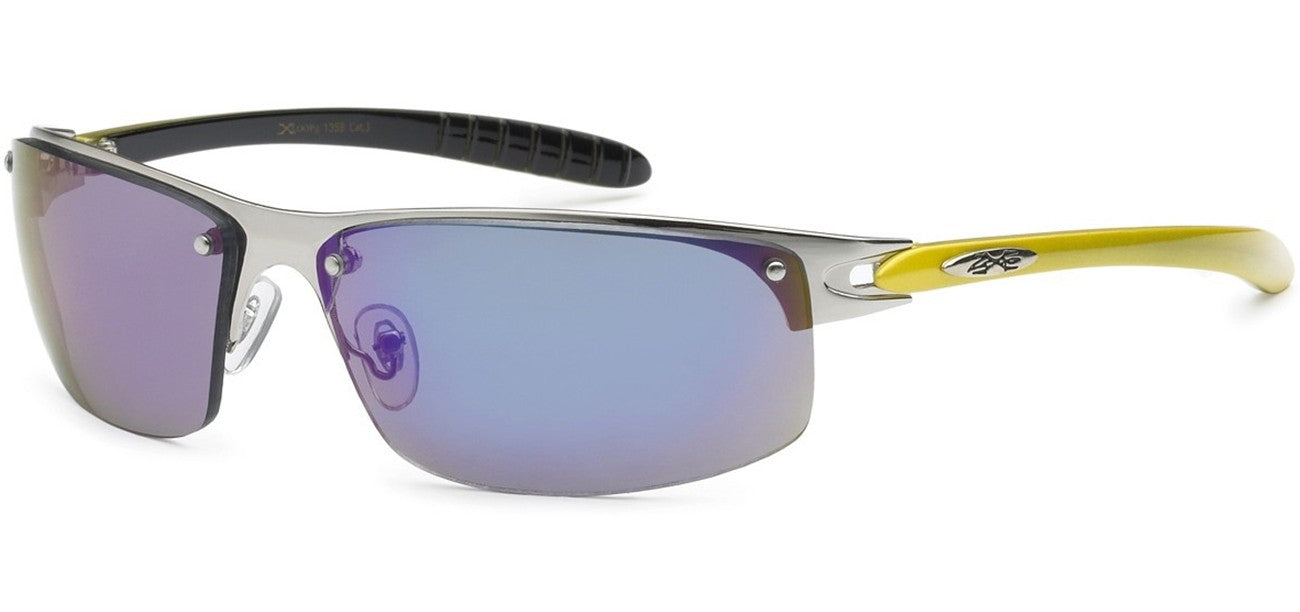 Xloop Rectangular Metallic Sunglasses xl1358