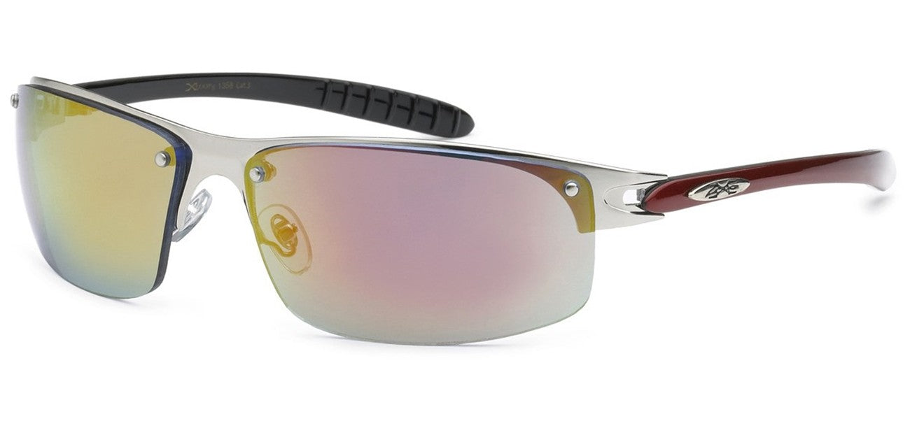 Xloop Rectangular Metallic Sunglasses xl1358