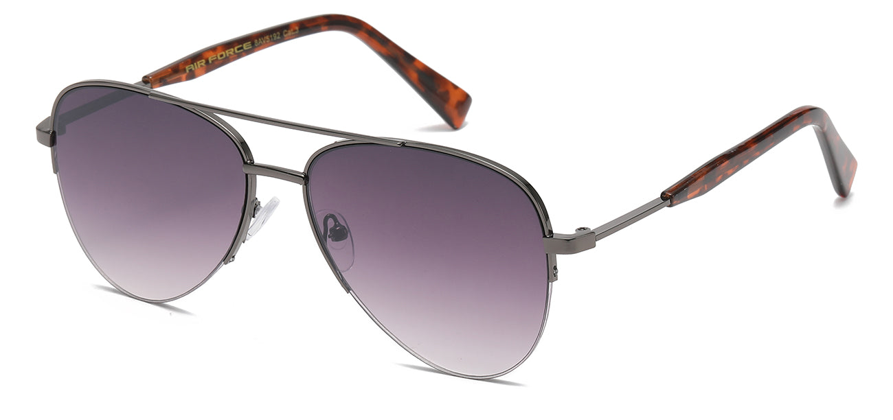 Air Force Semi-Rimless Aviator av5192