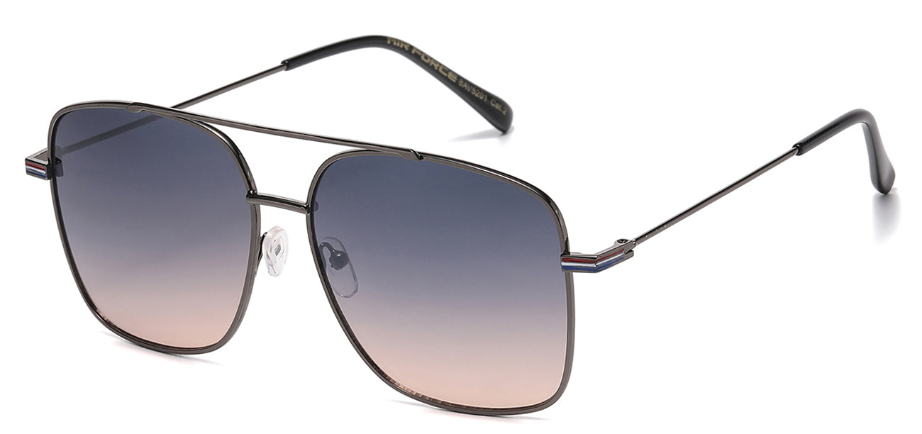 Air Force Square Metallic Aviator av5201