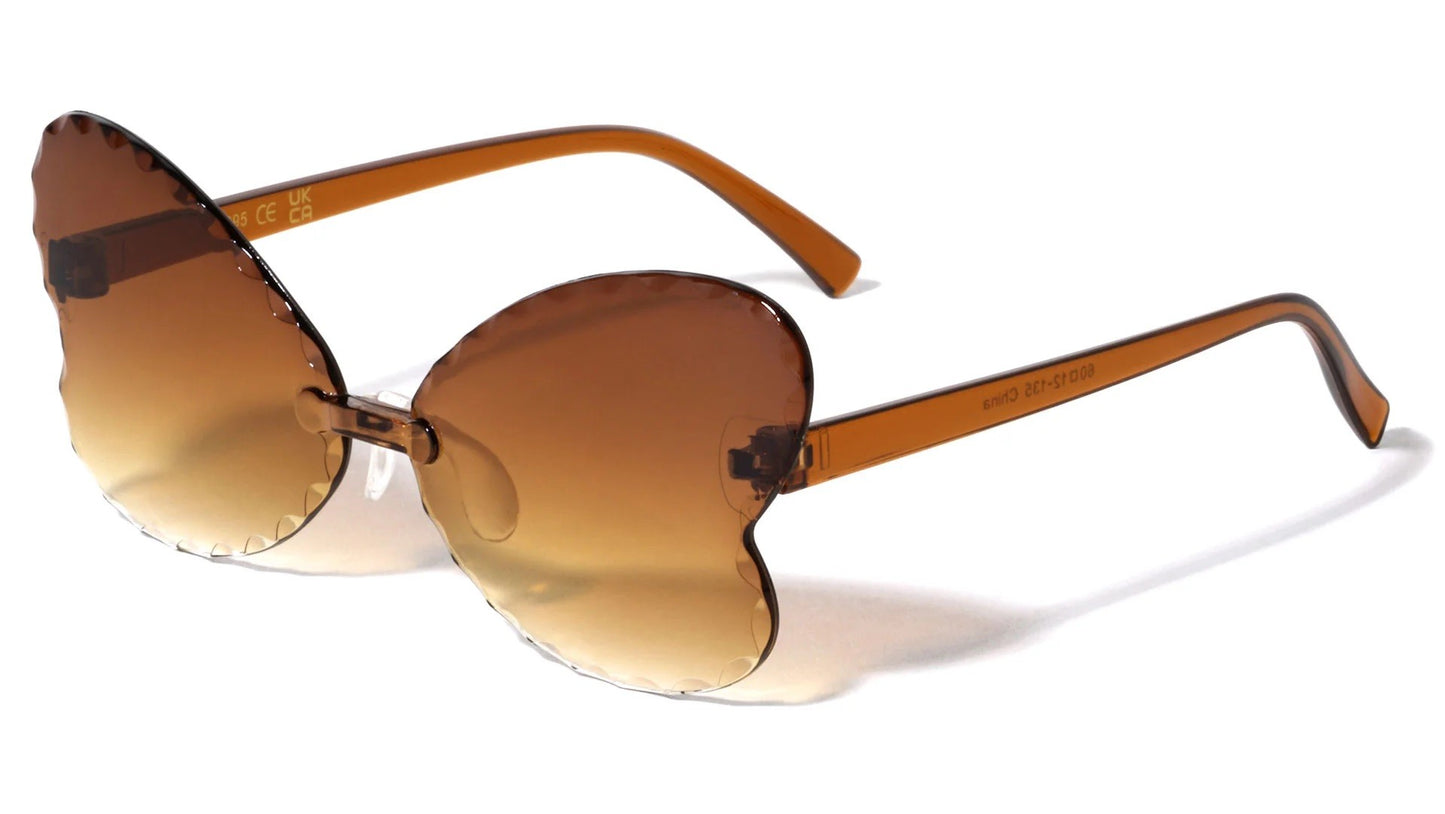 Kids Rimless Butterfly Wing k895