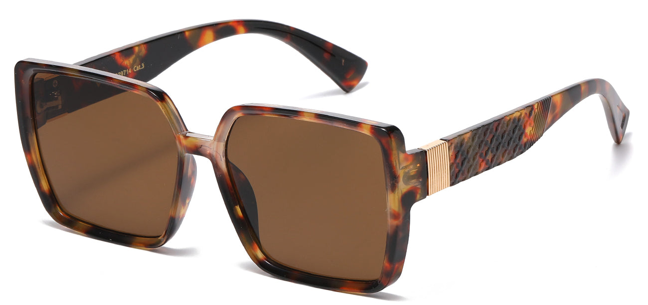 VG Modern Square Frame Sunglasses vg29714