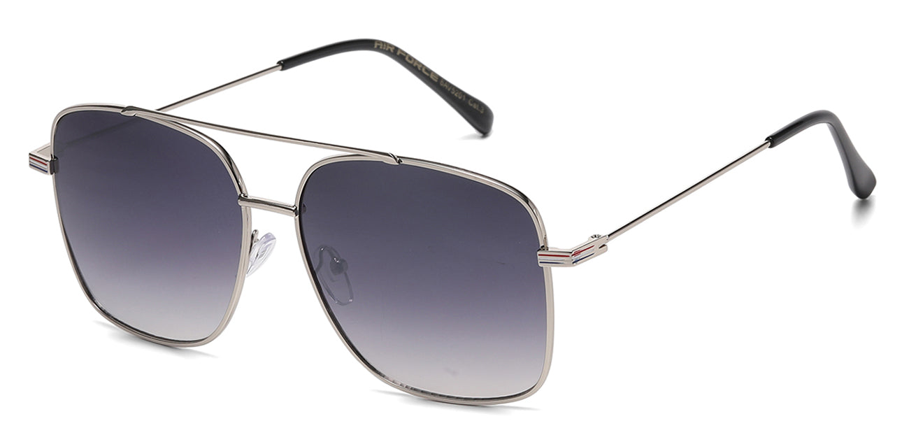 Air Force Square Metallic Aviator av5201
