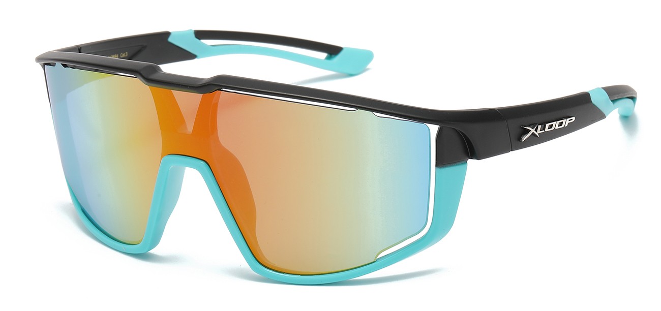 Xloop Sports Wrap Shield Sunglasses x3684