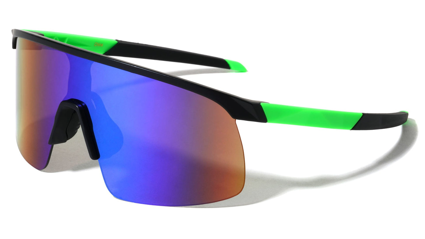Semi Rimless Shield Sunglasses bp0251-cm