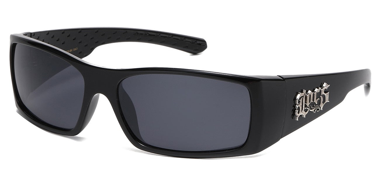 Locs Urban Black Sunglasses loc91225-bk