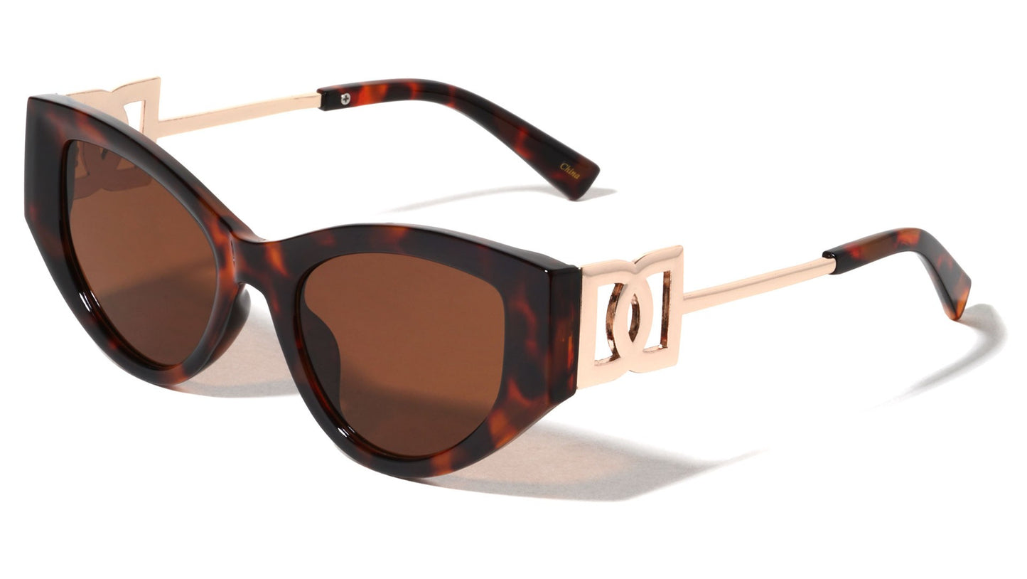 Luxury Cat-Eye Frame Sunglasses p30629