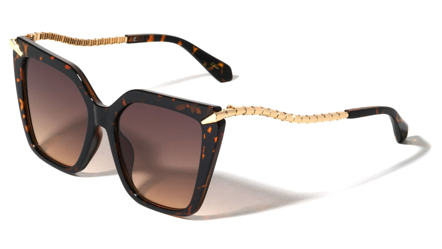 Oversized Squared Cateye Sunglasses p30644