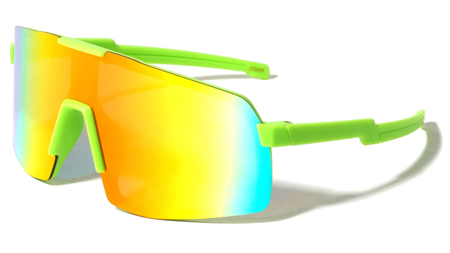 Kids One Piece Shield Sunglasses kbp0287-cm