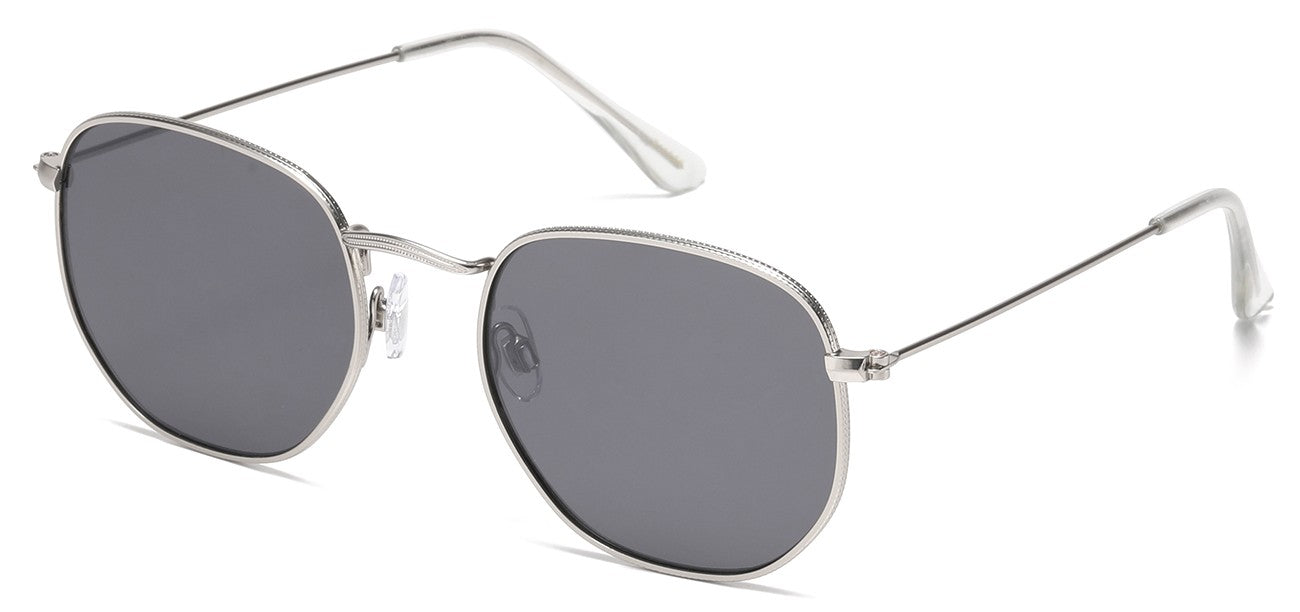 Classic Metallic Square Sunglasses 711056
