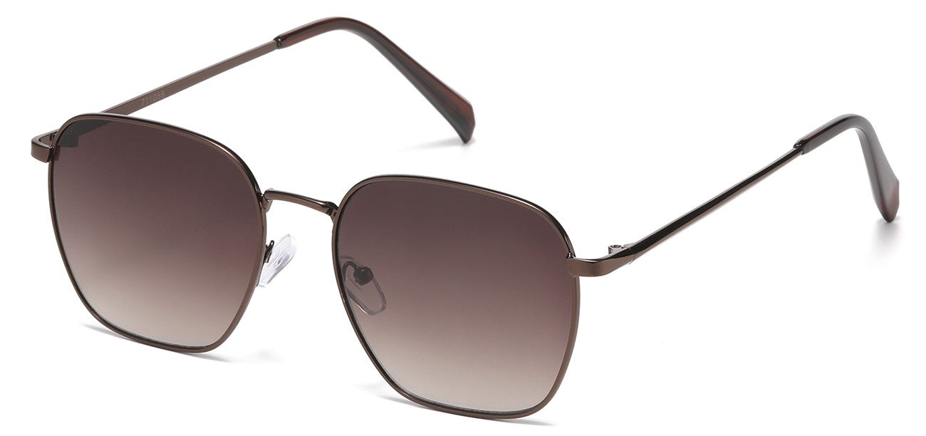 Classic Metallic Square Sunglasses 711058