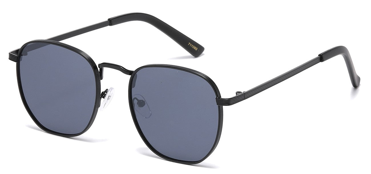 Classic Metallic Square Sunglasses 711060