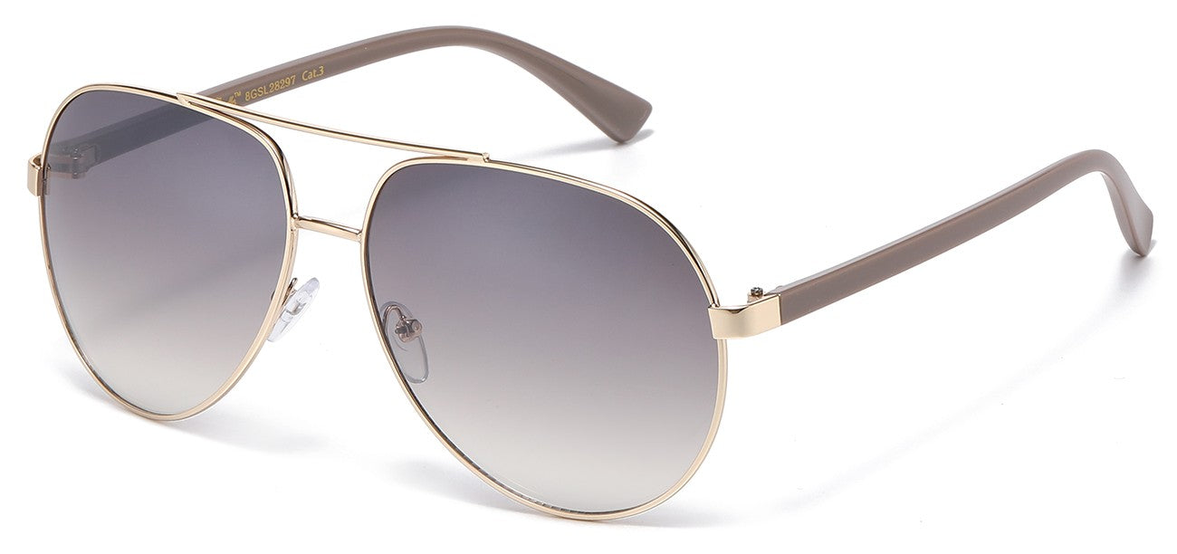 Giselle Metal Aviator Sunglasses gsl28297