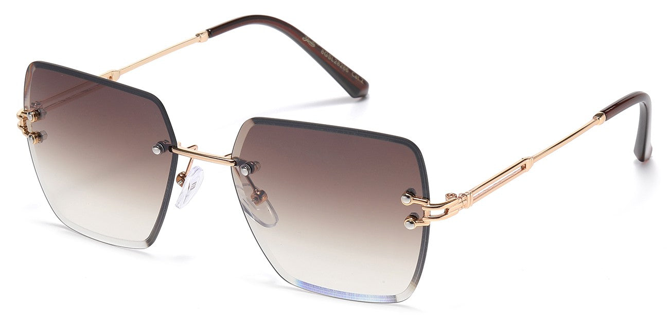 Giselle Metallic Rimless Square gsl28286