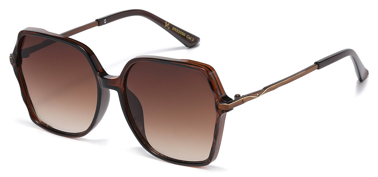 Rhinestone Square Frame Sunglasses rs2096