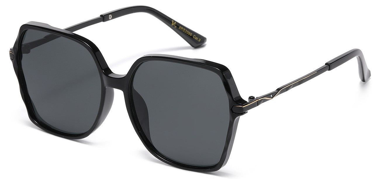 Rhinestone Square Frame Sunglasses rs2096