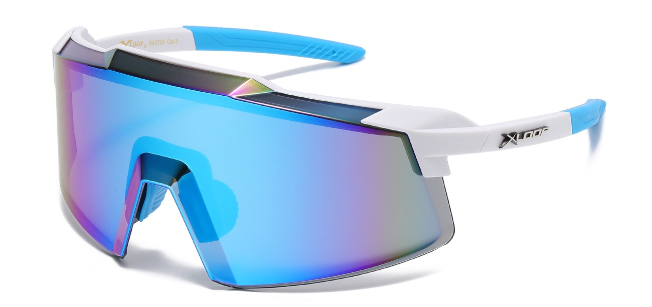 Xloop Semi-Rimless Shield Sunglasses x3707