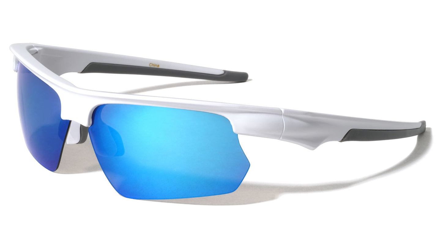 Semi-Rimless Sports Sunglasses bp0285