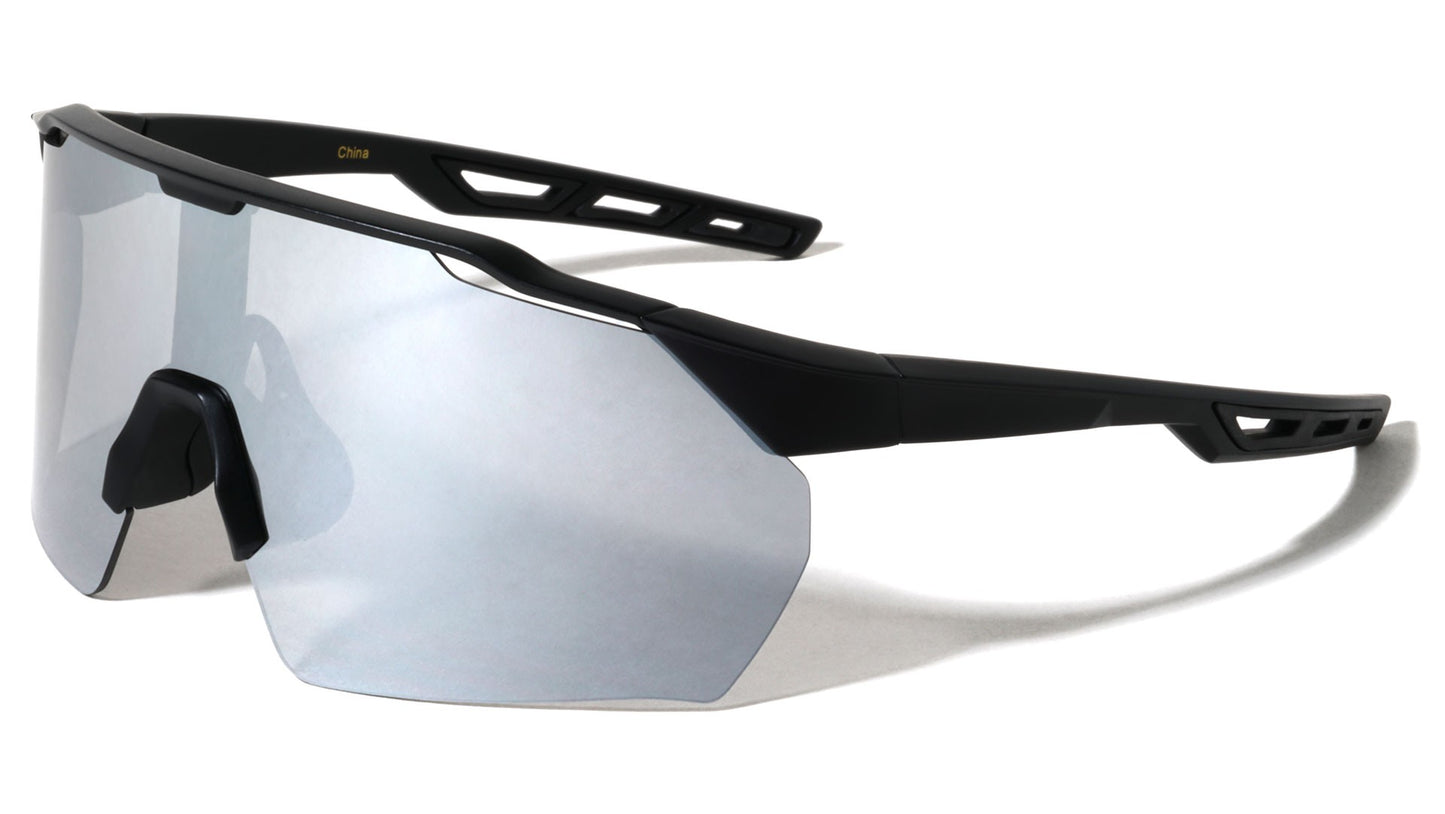 Oversized Shield Sports Sunglasses bp0286-cm