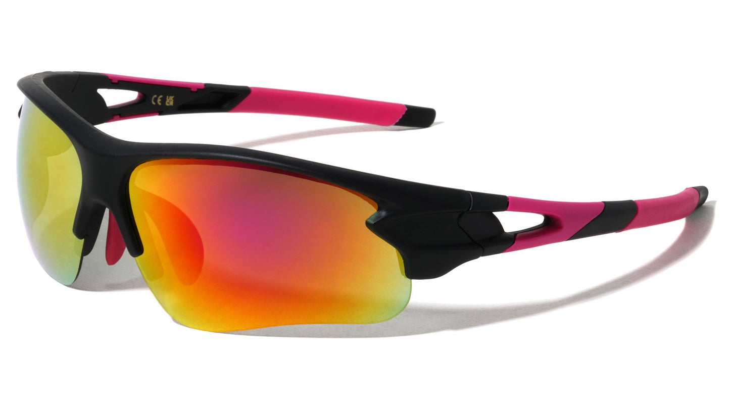 Semi-Rimless Sports Sunglasses bp0295-cm