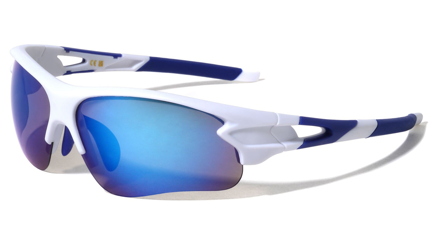 Semi-Rimless Sports Sunglasses bp0295-cm