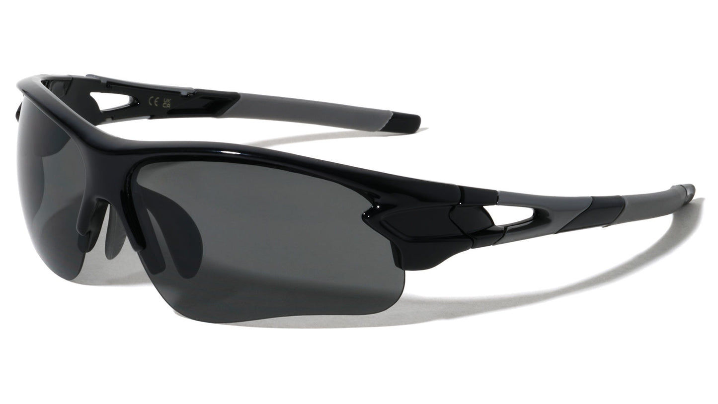 Semi-Rimless Sports Sunglasses bp0295-cm