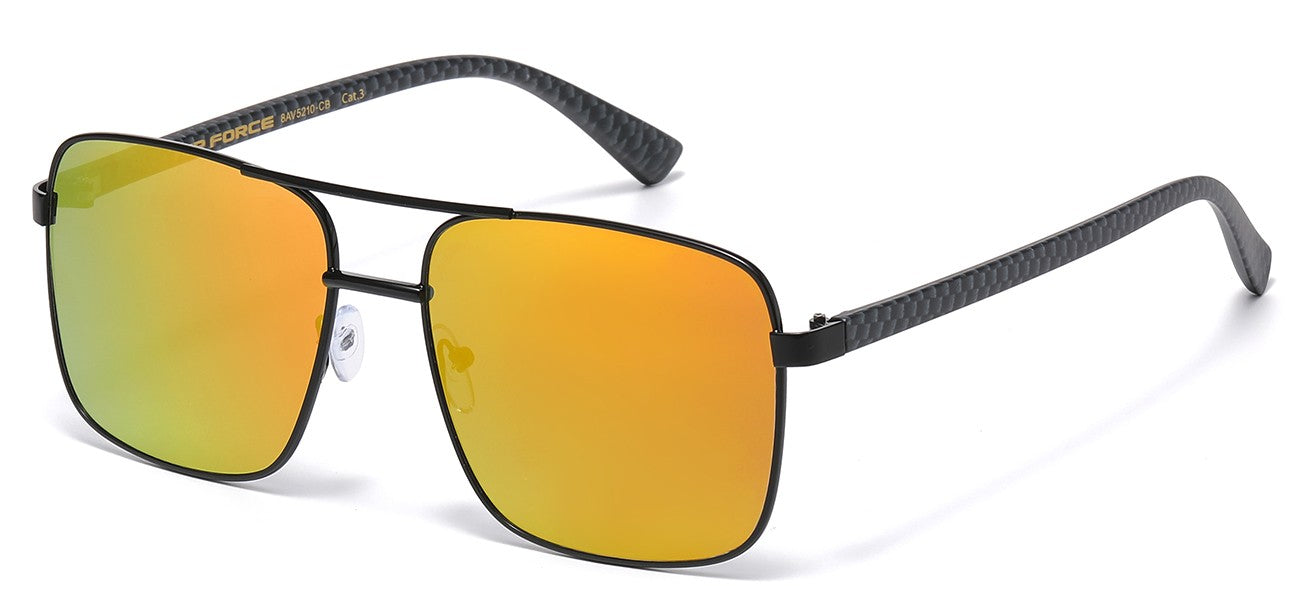 AirForce Square Metallic Aviator av5210-cb