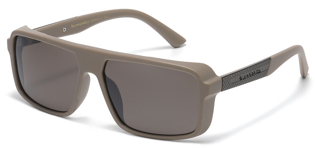 Biohazard Square Frame Sunglasses bz66335