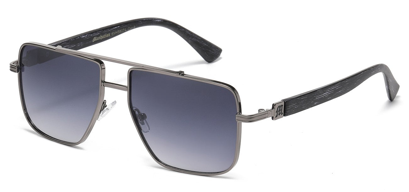 Manhattan Metallic Square Aviator mh88074