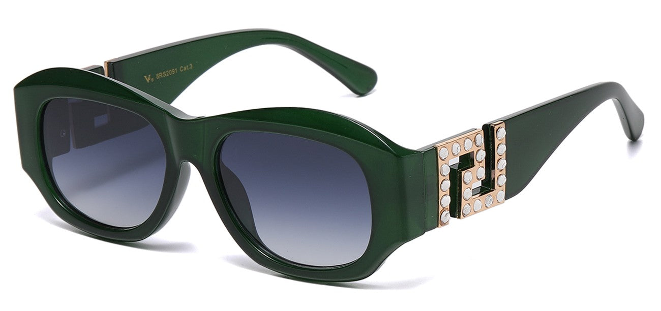 Rhinestone Gem Adorned Frame rs2091