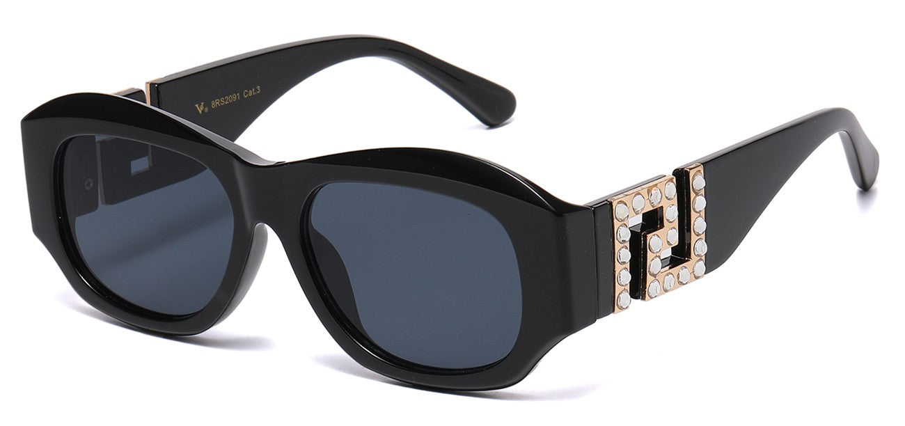 Rhinestone Gem Adorned Frame rs2091