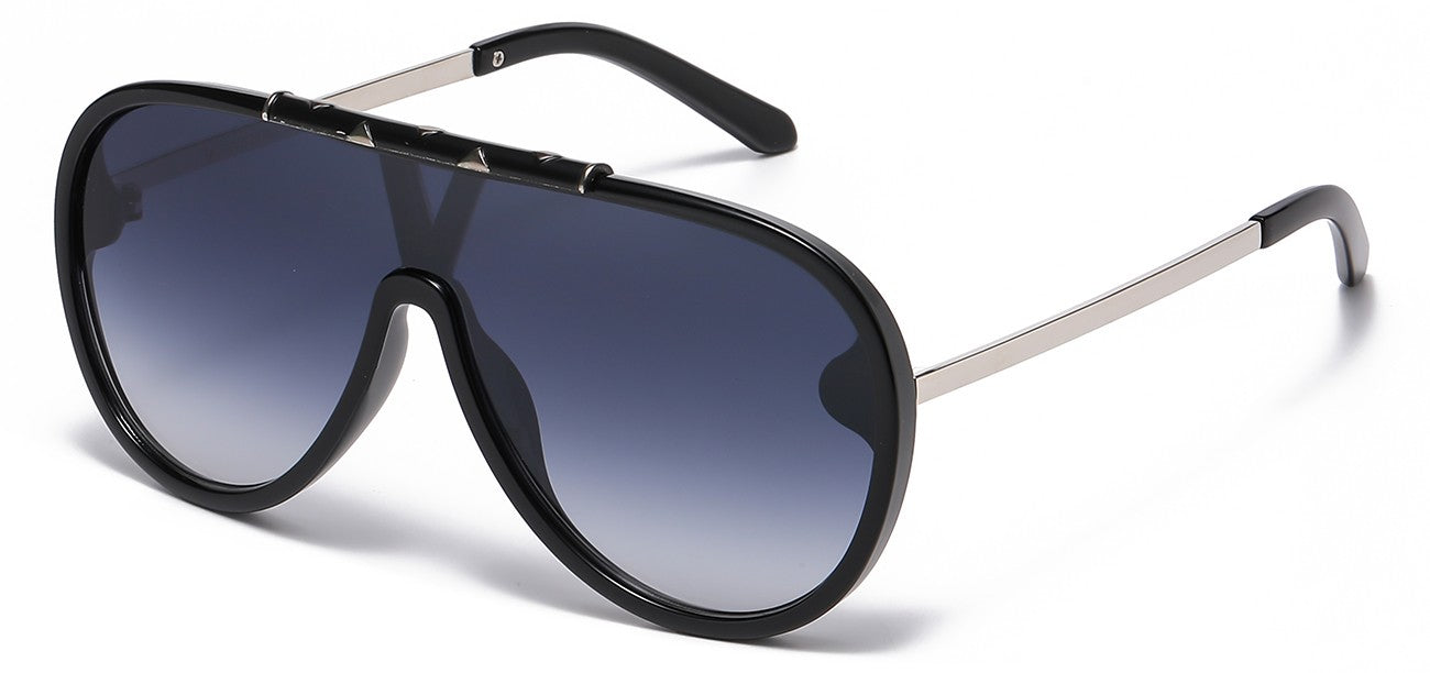 VG Round Panel Lens Frame Sunglasses vg29707