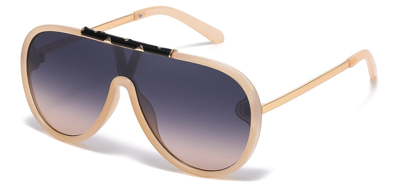 VG Round Panel Lens Frame Sunglasses vg29707