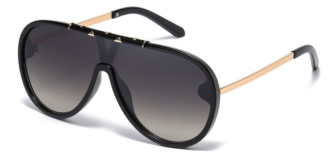 VG Round Panel Lens Frame Sunglasses vg29707