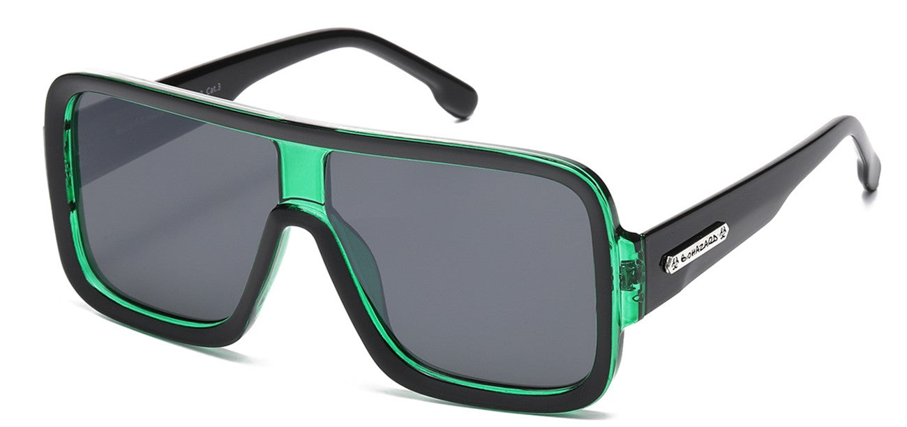 Biohazard Square Frame Sunglasses bz66338