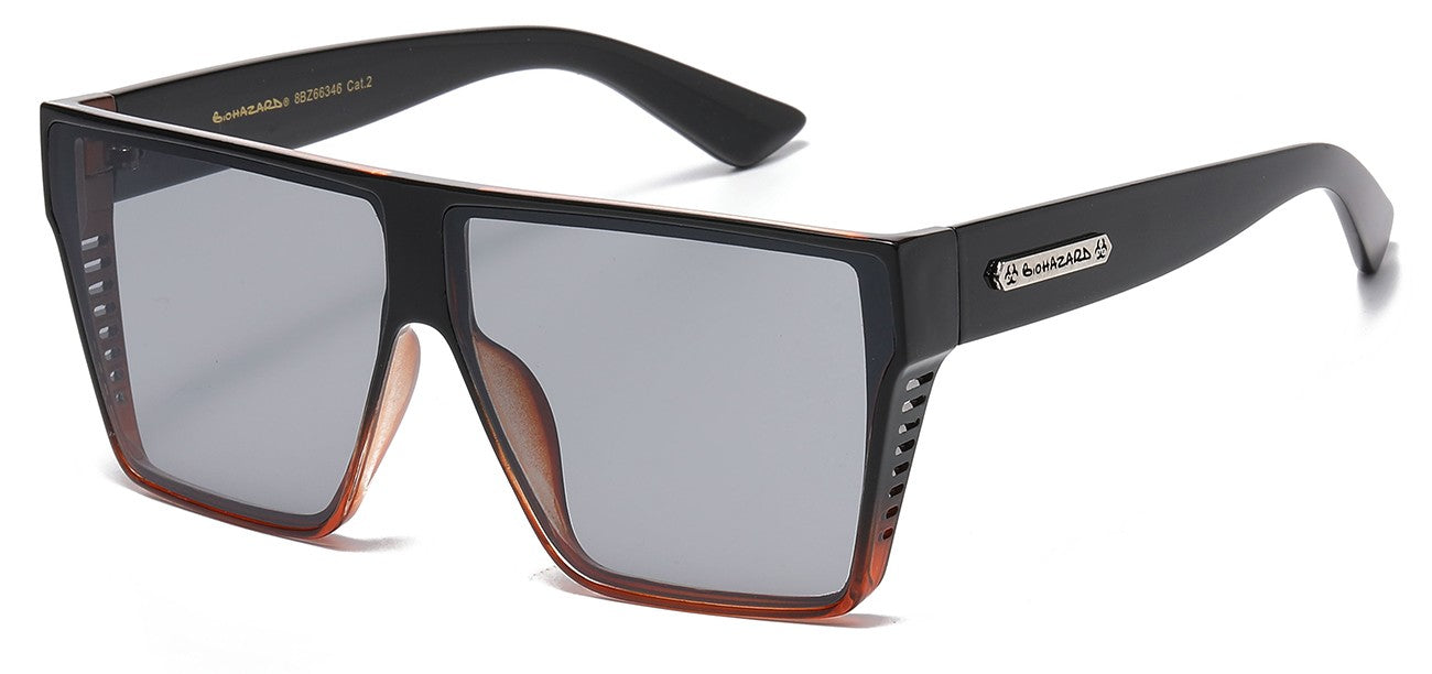 Biohazard Two-Tone Square Sunglasses bz66346