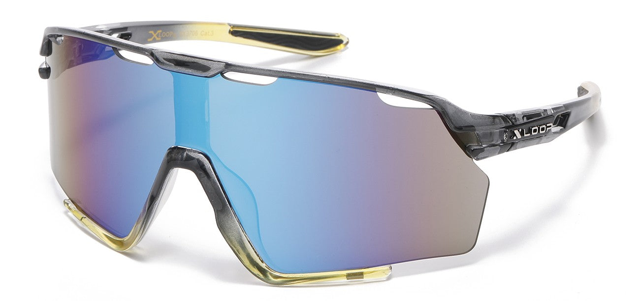 Xloop Sport Wrap Semi Rimless Shades x3715