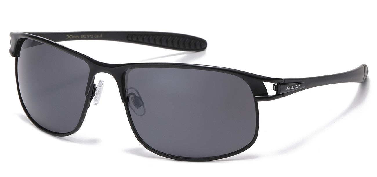 Xloop Metallic Square Frame Shades xl1472
