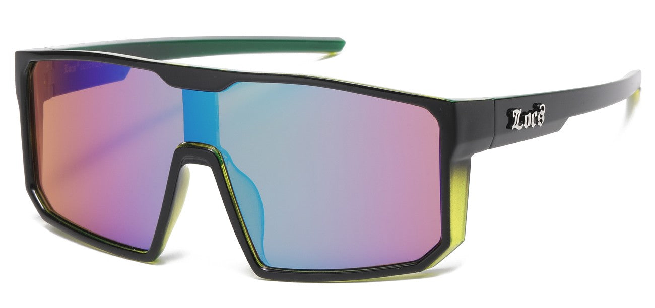 Locs Square Panel Lens Shades loc91260-mix