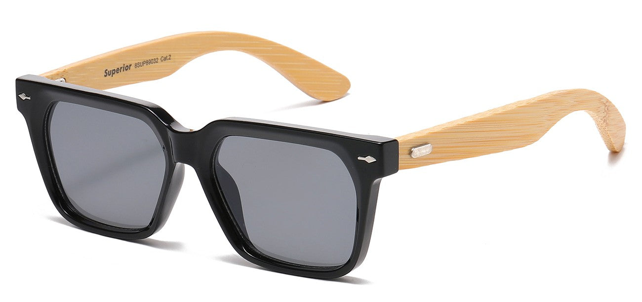 Superior Square Frame Bamboo Temple sup89032