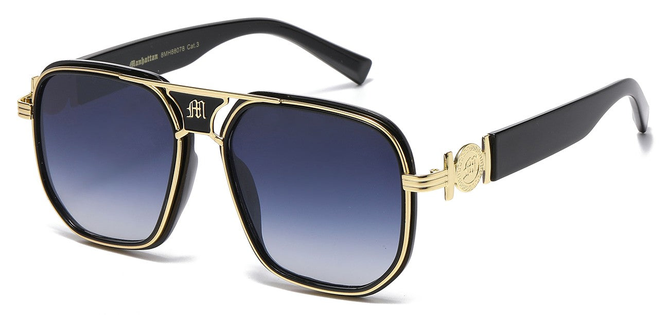 Manhattan Luxe Square Sunglasses mh88078