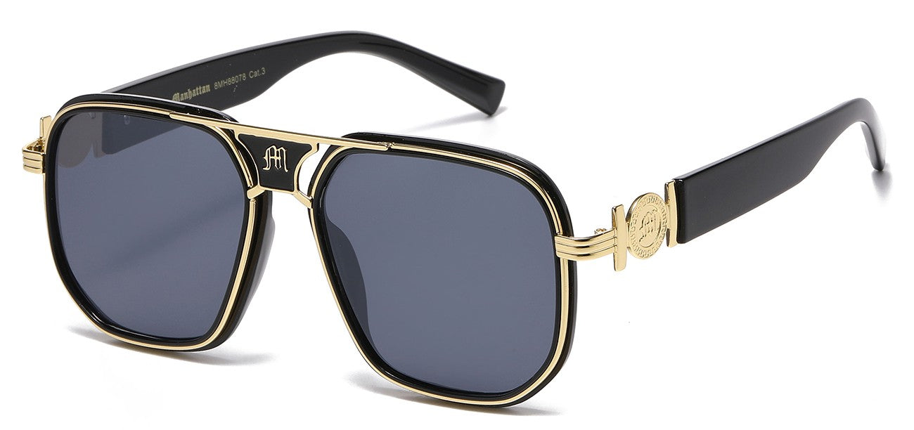 Manhattan Luxe Square Sunglasses mh88078