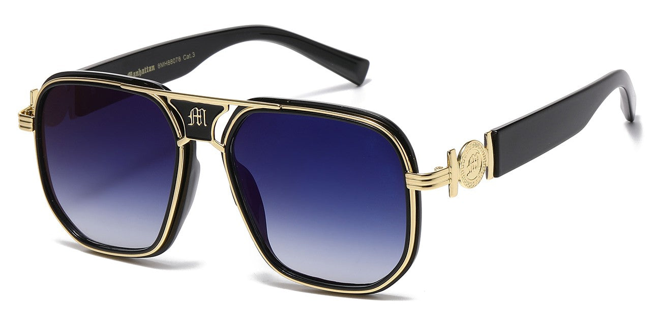 Manhattan Luxe Square Sunglasses mh88078