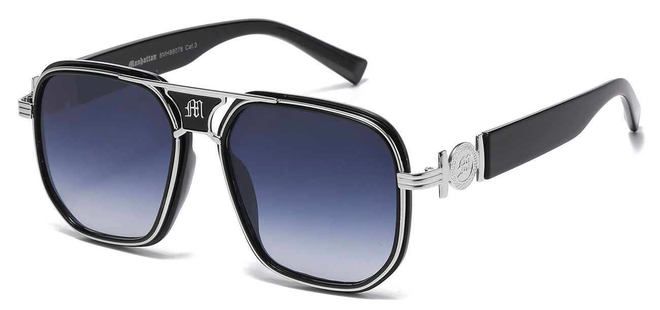Manhattan Luxe Square Sunglasses mh88078