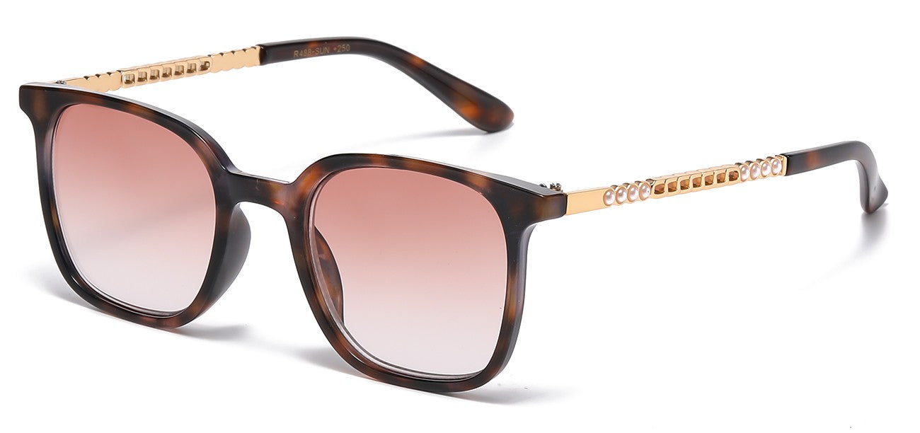 Sun Reader Luxe Square Frame r488-sun