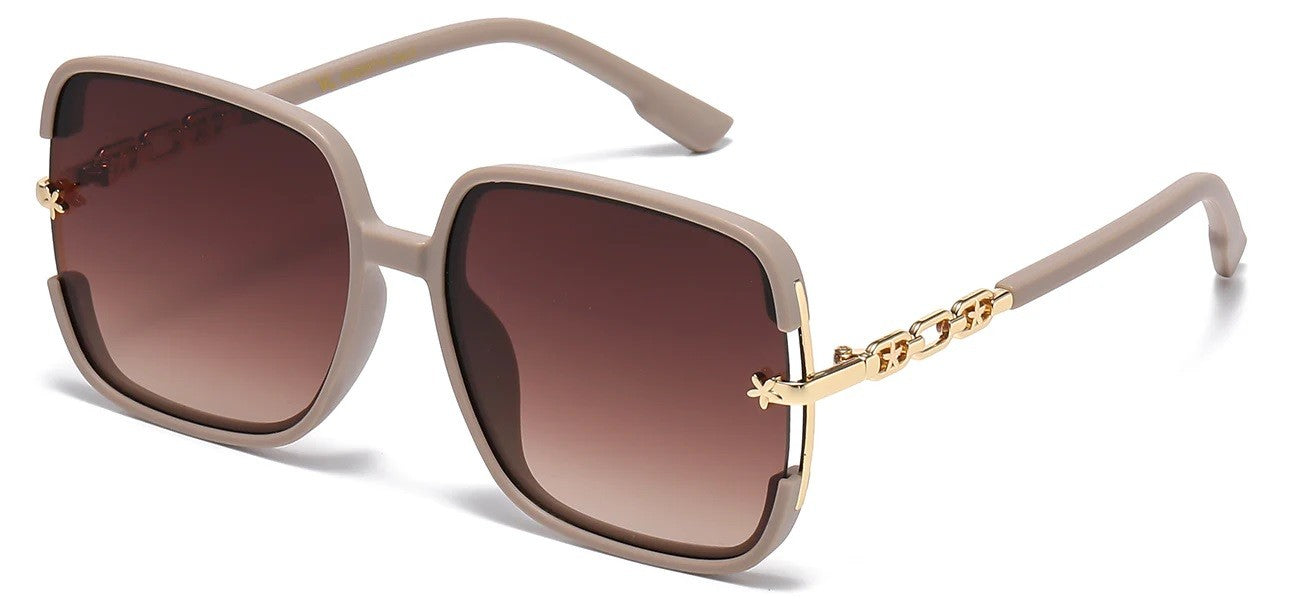 VG Fashion Square Frame Sunglasses vg29718