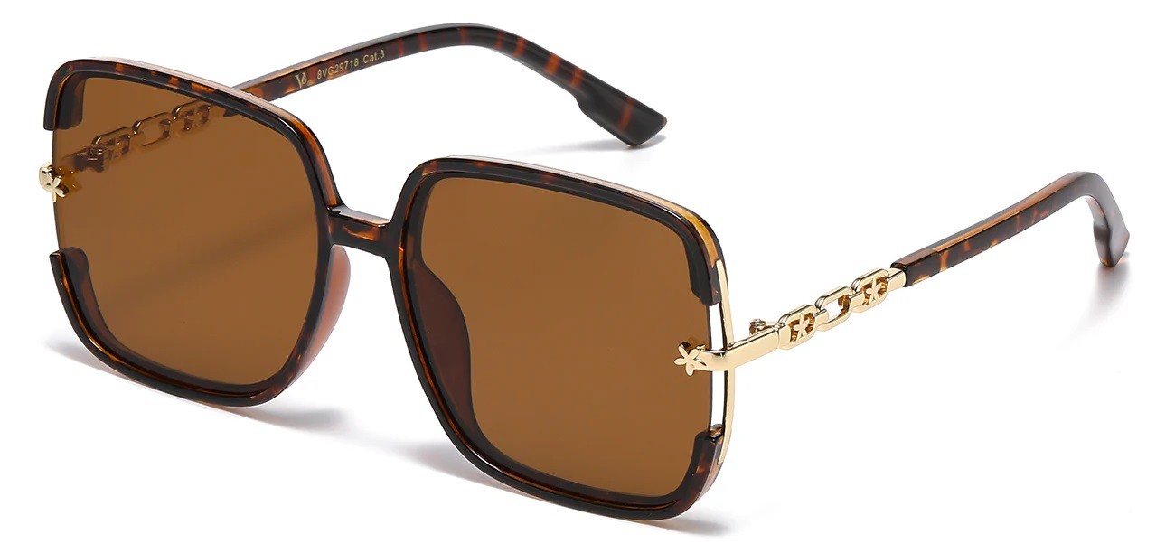 VG Fashion Square Frame Sunglasses vg29718