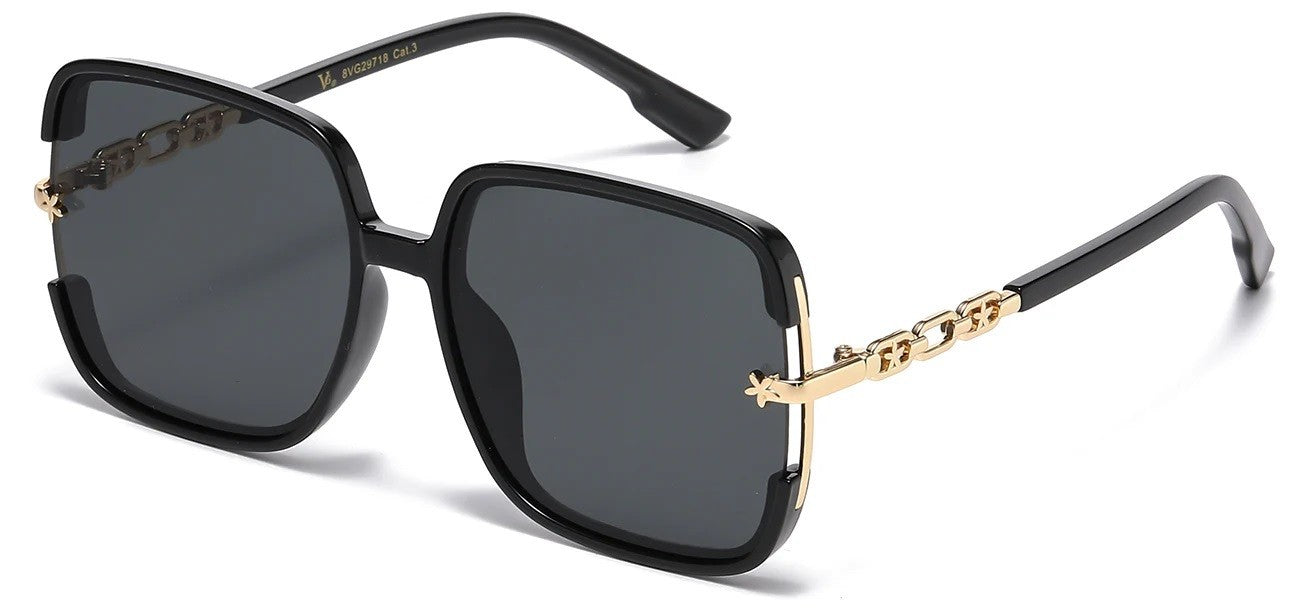 VG Fashion Square Frame Sunglasses vg29718
