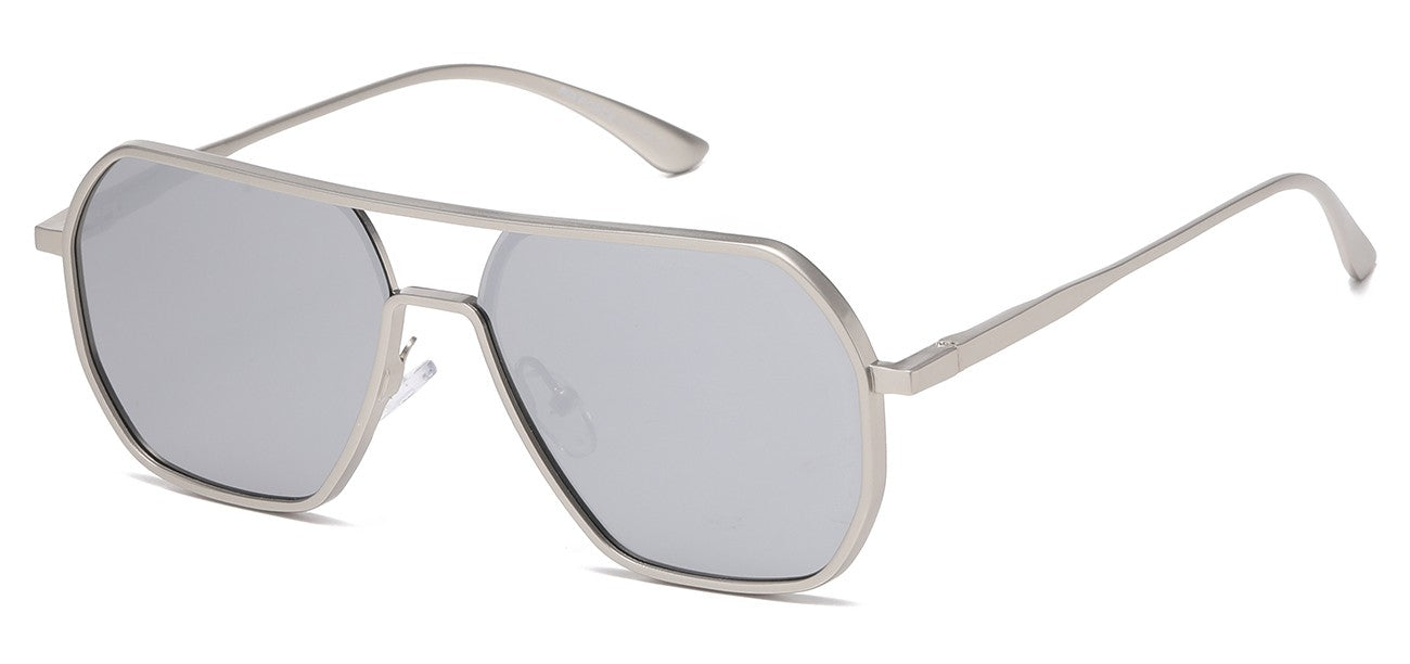 Polarized Square Metallic Aviator pz-av5206